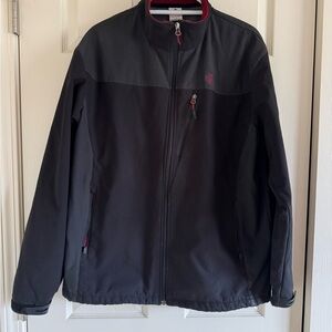 Men's Black Softshell Jacket